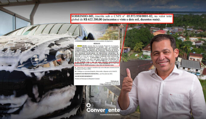 Benjamin constant Prefeitura de Benjamin Constant pretende gastar R$ 730 mil com polimento, lavagem, lubrificação e troca de óleo de veículos