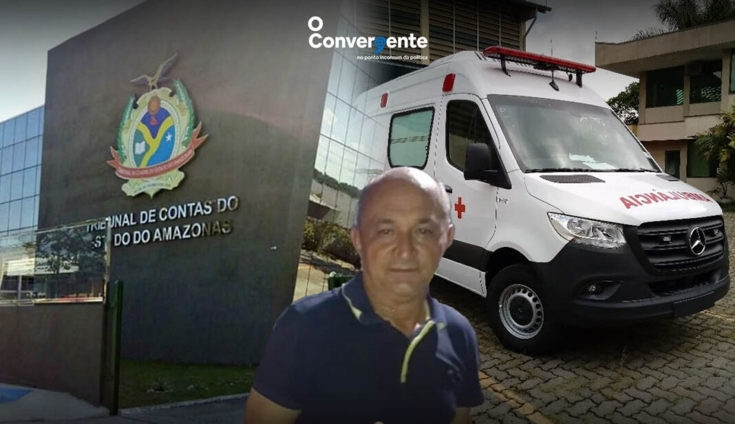 TCE-AM notifica prefeito de Novo Airão, Roberto Junior, por suspeitas de irregularidades em licitação para compra de ambulância em 2020