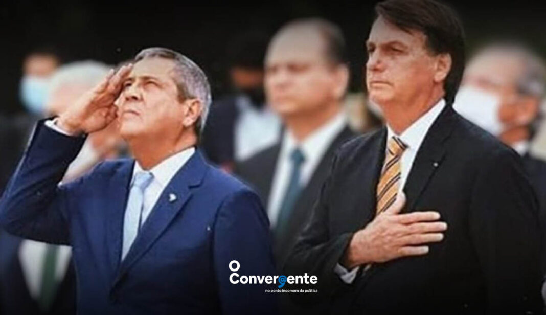 Durante entrevista, Bolsonaro afirma que seu vice nas eleições deste ano será o general Braga Netto