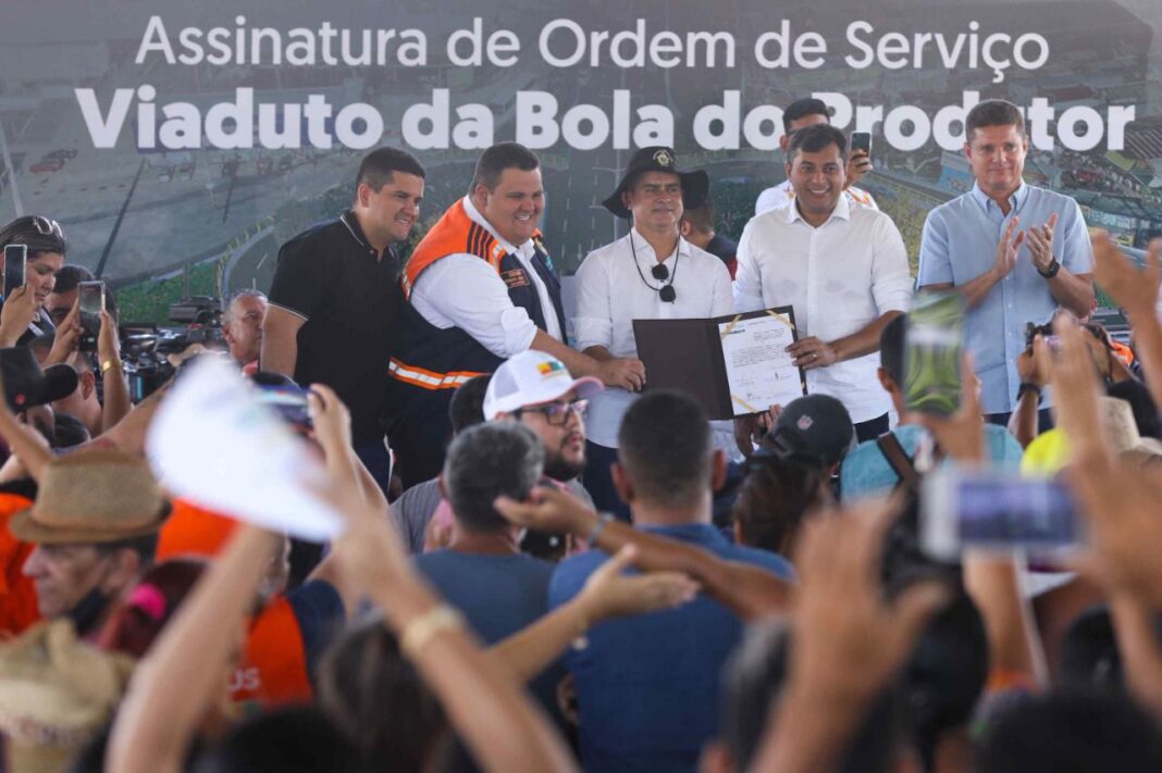 Governo do Estado e Prefeitura de Manaus anunciam construção de viaduto da Bola do Produtor e Parque Gigantes da Floresta