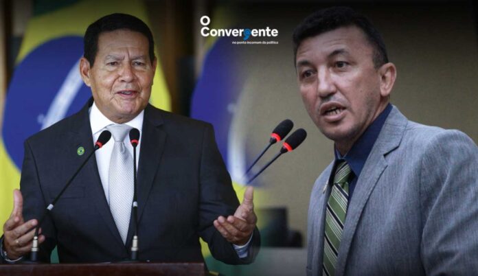 Hamilton Mourão e Sassá da Construção