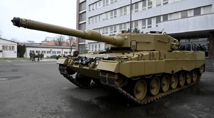 Tanque de gerra Leopard