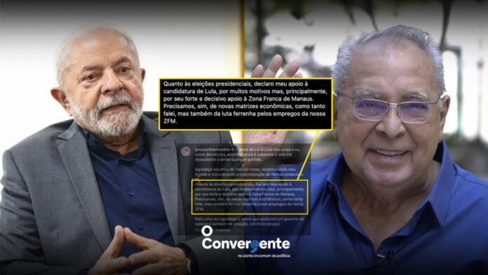 Lula e Amazonino