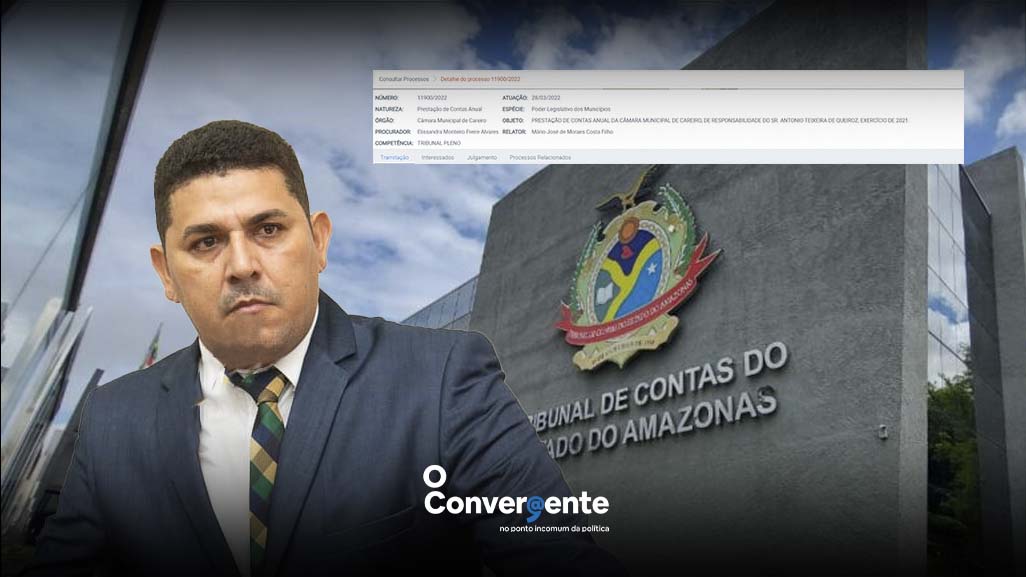 Antônio Teixeira de Queiroz - TCE - Contas - Câmara Municipal do Careiro