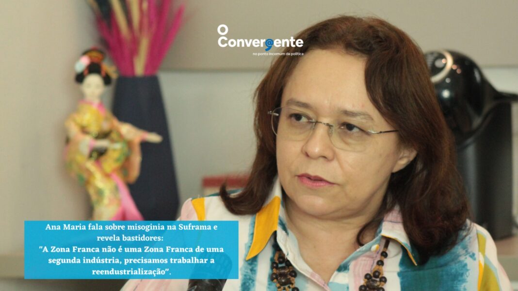 Ana Maria de Souza revela bastidores da Suframa: ‘Todo dia eu ter que provar que era competente’