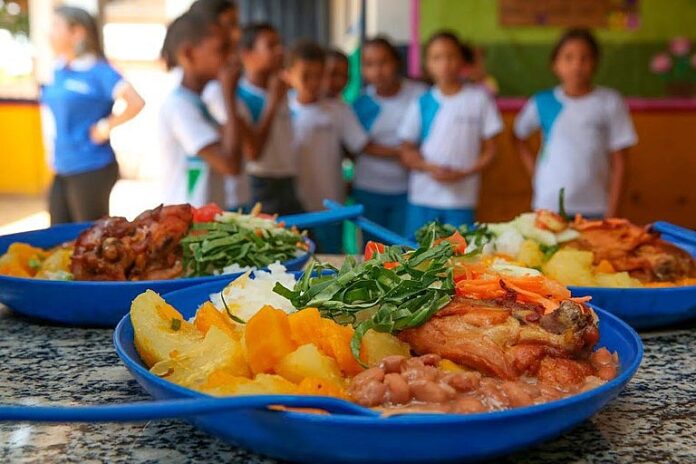 capa Conforme informações da secretária nacional de Segurança Alimentar e Nutricional, Lilian Rahal, o governo federal deve anunciar nos próximos dias um reajuste nos valores do Programa Nacional de Alimentação Escolar.