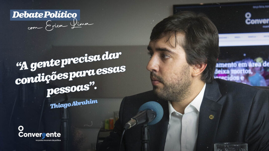 Projetos de Lei e recursos para vitimas do deslizamento em Manaus foram temas do ‘Debate Político' com o deputado Thiago Abrahim