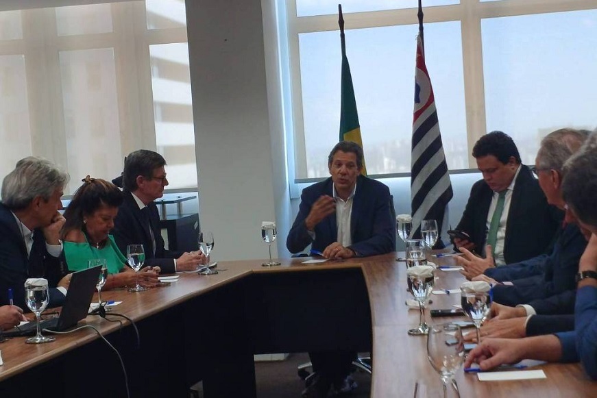 Reunião Shein - ministro Fernando Haddad - polêmica - taxação