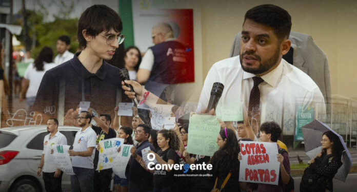 capa convergente “Ela serve como um mecanismo de amparo social às necessidades do Estado do Amazonas”, afirma Amom Mandel em defesa ao sistema de cotas da UEA