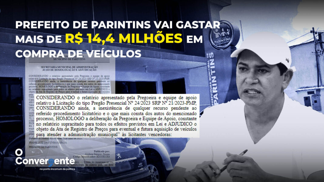 Caminhões, carros e motos vão custar mais de R$ 14,4 milhões aos cofres públicos de Parintins