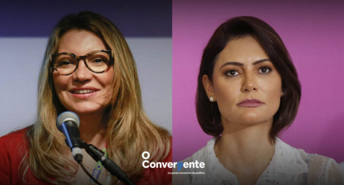 Michelle Bolsonaro e Janja