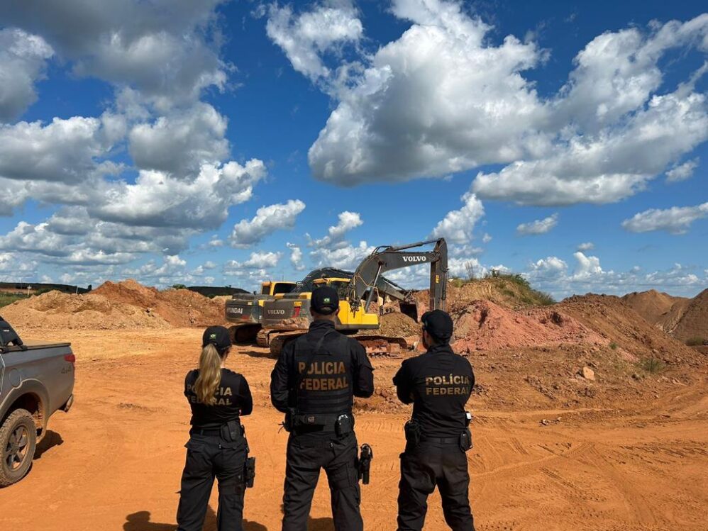 PARÁ - GARIMPOS ILEGAIS - OPERAÇÃO LYME - PF