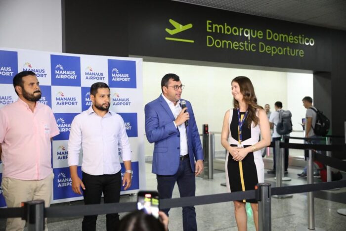 Wilson Lima destaca que Estado trabalha para tornar aeroporto de Manaus um ‘hub’ aéreo da Amazônia