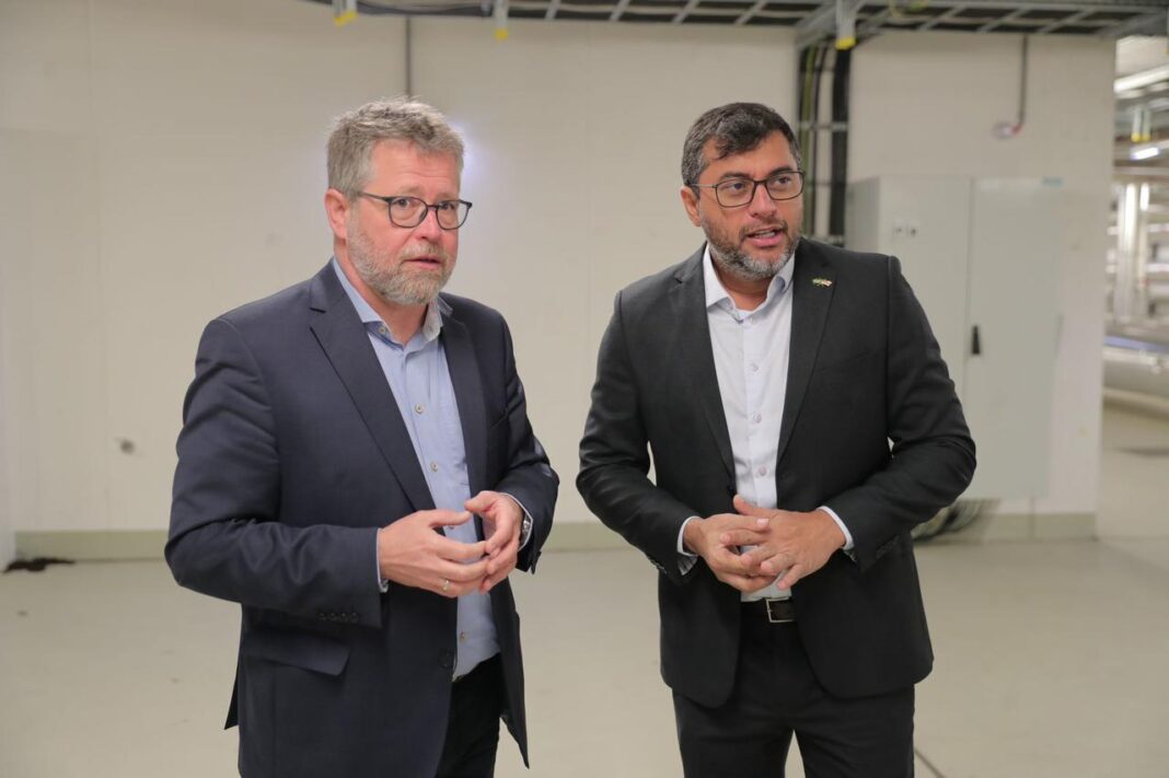 Em Viena, Wilson Lima conhece exitoso sistema de tratamento de esgoto e diz que solução europeia pode ajudar Amazonas