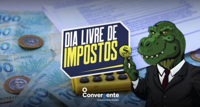 capa convergente "Ação funciona como uma forma de protesto para fazer a conscientização da população", diz responsável pelo dia sem impostos