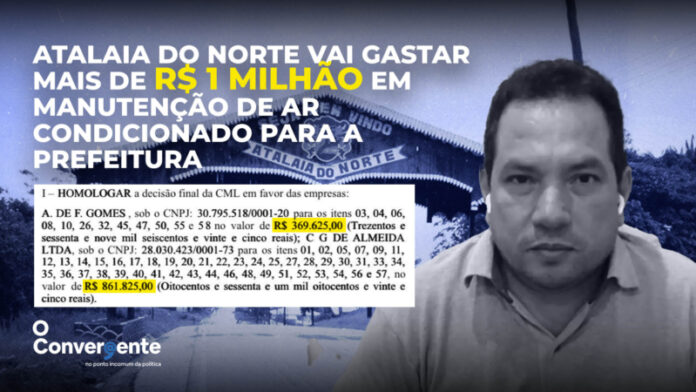 capa interior 1 Com justifica de “manutenção preventiva e corretiva de ar condicionado” Atalaia do Norte gastará mais de 1 milhão