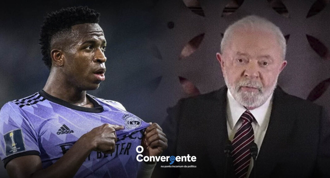 “Não podemos permitir”, diz Lula sobre mais um caso de racismo contra Vini Jr