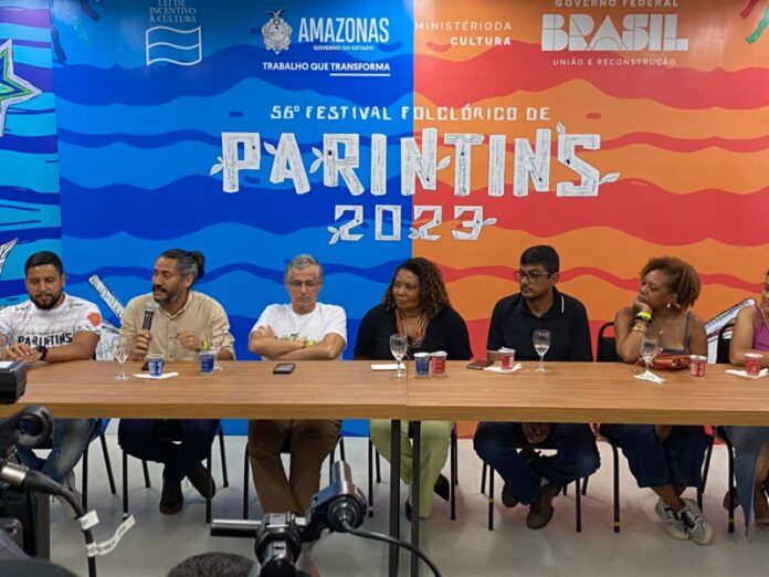Ministra da Cultura do Brasil chega a Parintins para acompanhar festival e fala sobre projeções culturais Ministra da Cultura do Brasil chega a Parintins para acompanhar festival e fala sobre projeções culturais