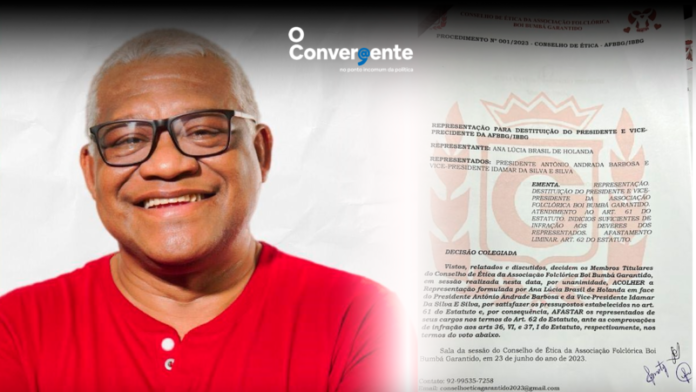 Conselho de Agremiação decide afastar do Festival o Presidente do Boi Garantido Conselho de Agremiação decide afastar do Festival o Presidente do Boi Garantido
