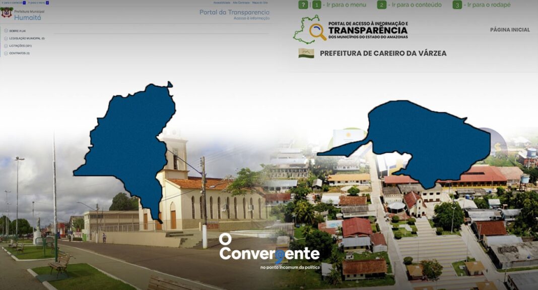 Prefeituras de Careiro da Várzea e Humaitá estão com dados desatualizados em Portal da Transparência