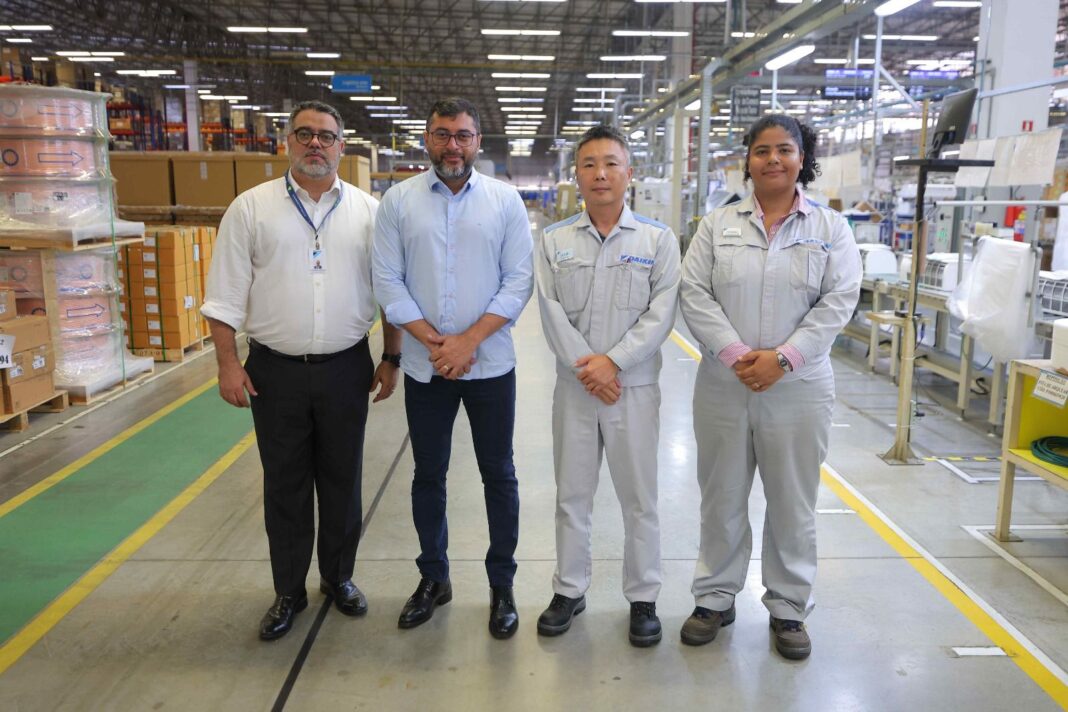 Em visita ao Polo Industrial de Manaus, Wilson Lima reafirma que reforma tributária precisa proteger a ZFM