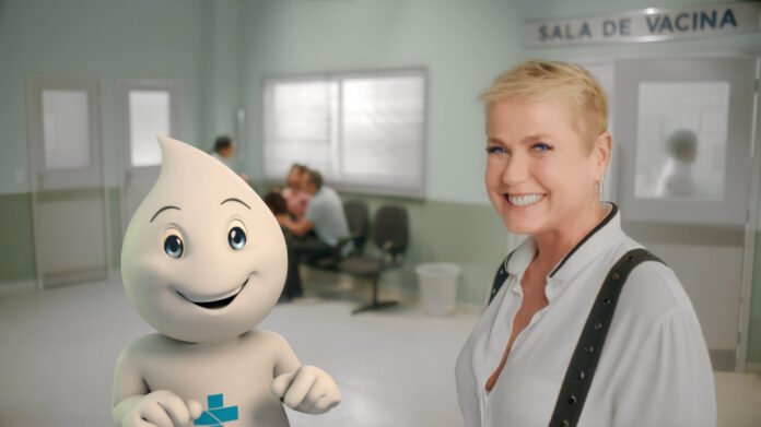 CAMPANHA-DE-VACINAÇÃO_XUXA-ZÉ Governo Federal traz união de Xuxa e Zé Gotinha para campanha de multivacinação
