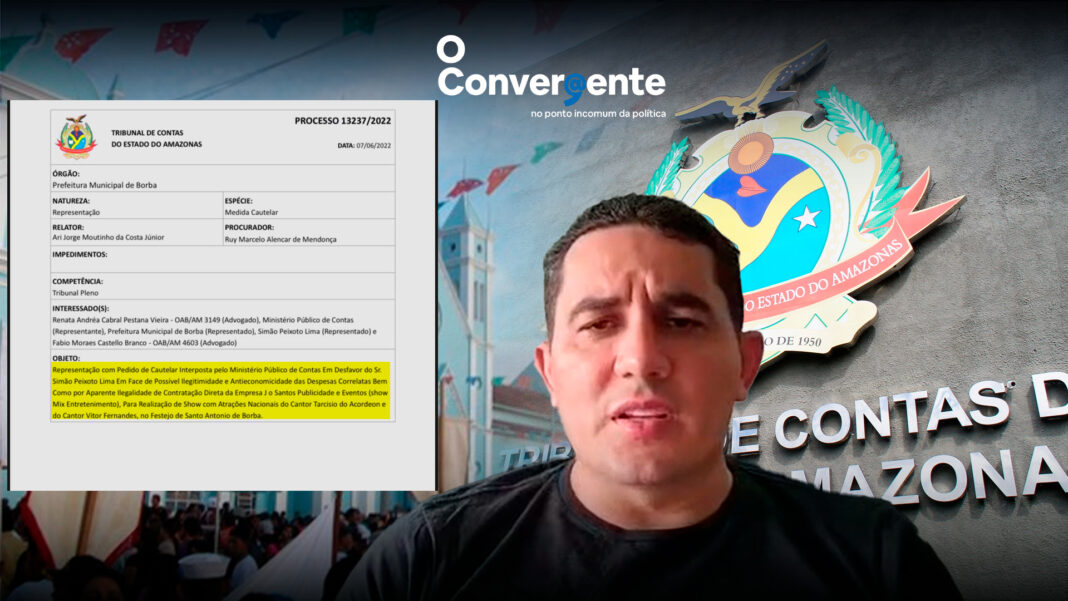 TCE-AM emite pedido cautelar contra Prefeitura de Borba para apurar possíveis ilegalidades em contração de empresa responsável por shows