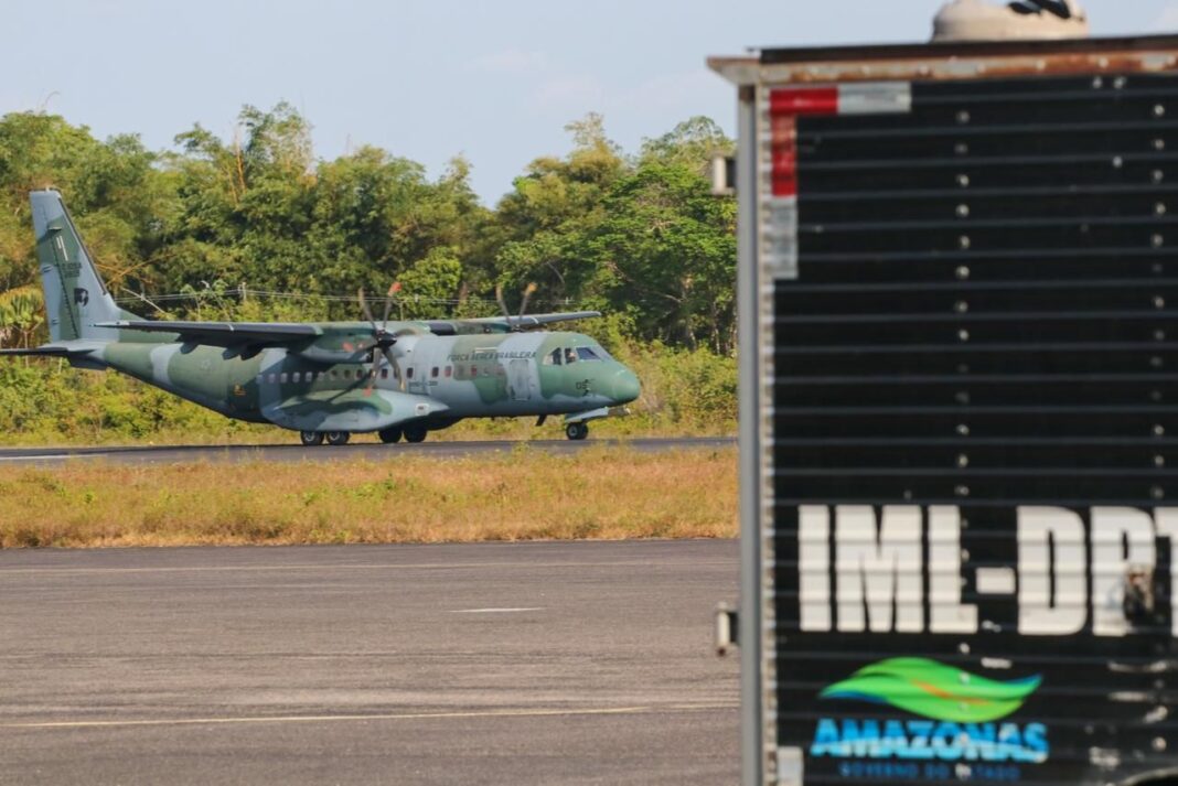 Governo do AM libera corpos de vítimas do acidente aéreo ocorrido em Barcelos