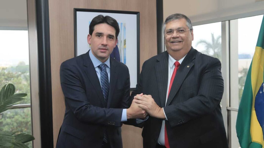 Flávio Dino e Silva Costa Filho discutem criação de plano de segurança para portos e aeroportos