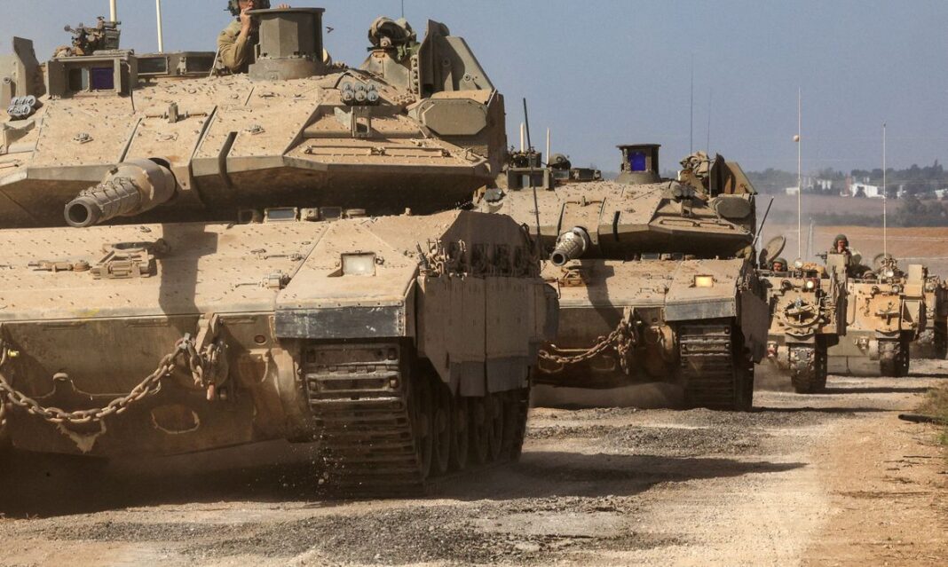 Tanques de Israel realizam maior operação terrestre no norte de Gaza
