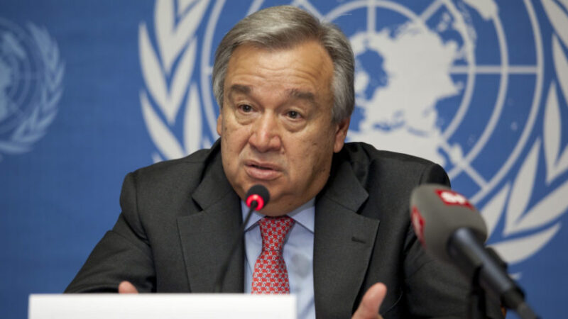 “Estou chocado com as interpretações erradas de algumas das minhas declarações”, disse o secretário-geral da ONU