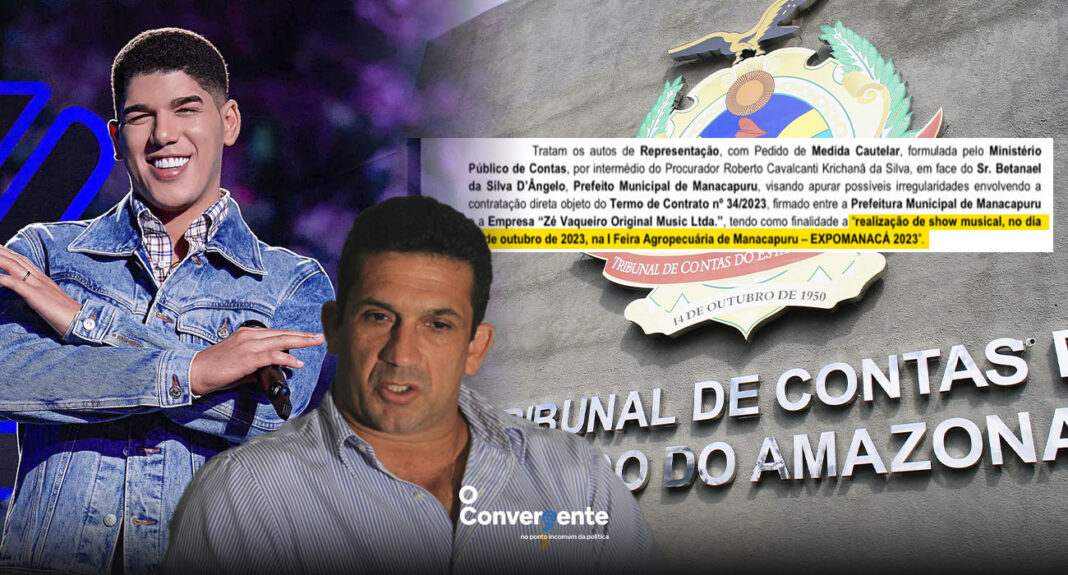 TCE-AM irá investigar possíveis irregularidades na contratação do show de Zé Vaqueiro em Manacapuru