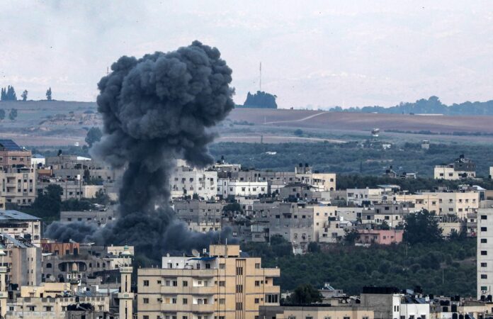 Israeli air strikes on Gaza