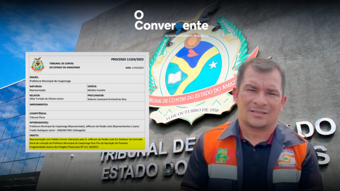 capa caapiranga oc TCE-AM emite representação contra prefeitura de Caapiranga por possíveis irregularidades em licitações