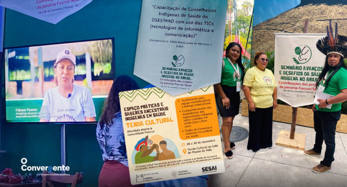 capa fiocruz 2 Especialista em saúde indígena, Kátia Lima apresenta projeto em Seminário no Rio de Janeiro