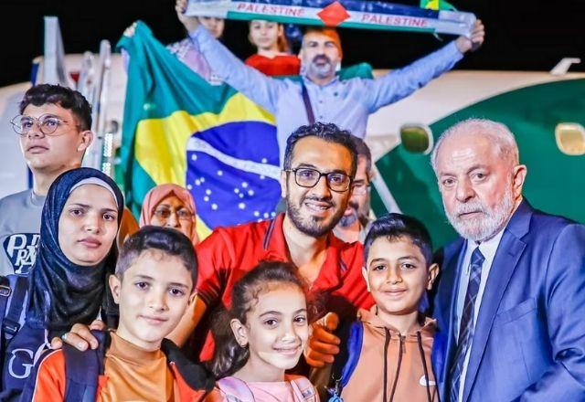 “Nunca vi uma violência tão bruta, tão desumana contra inocentes”, diz Lula após chegada de brasileiros resgatados de Gaza
