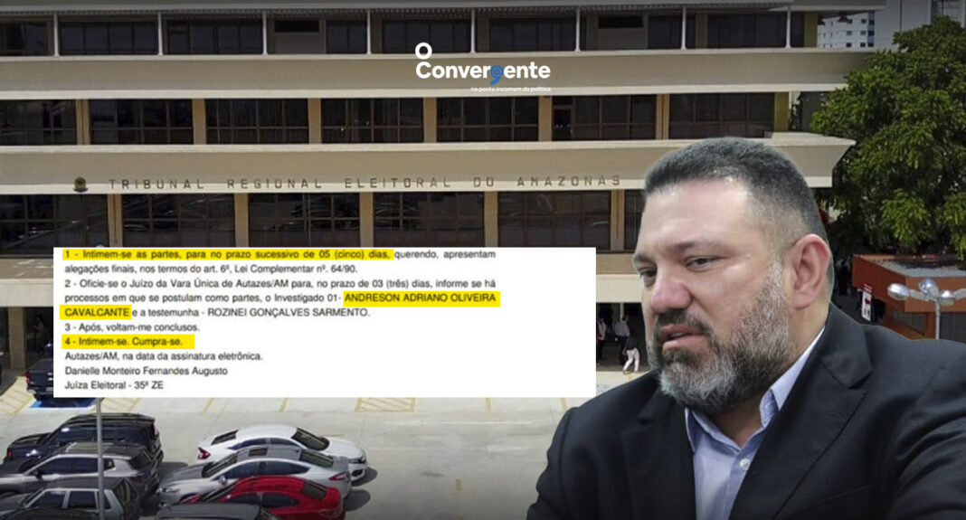 TRE-AM dá 5 dias para prefeito de Autazes apresentar alegações finais das investigações por suposto abuso de poder econômico