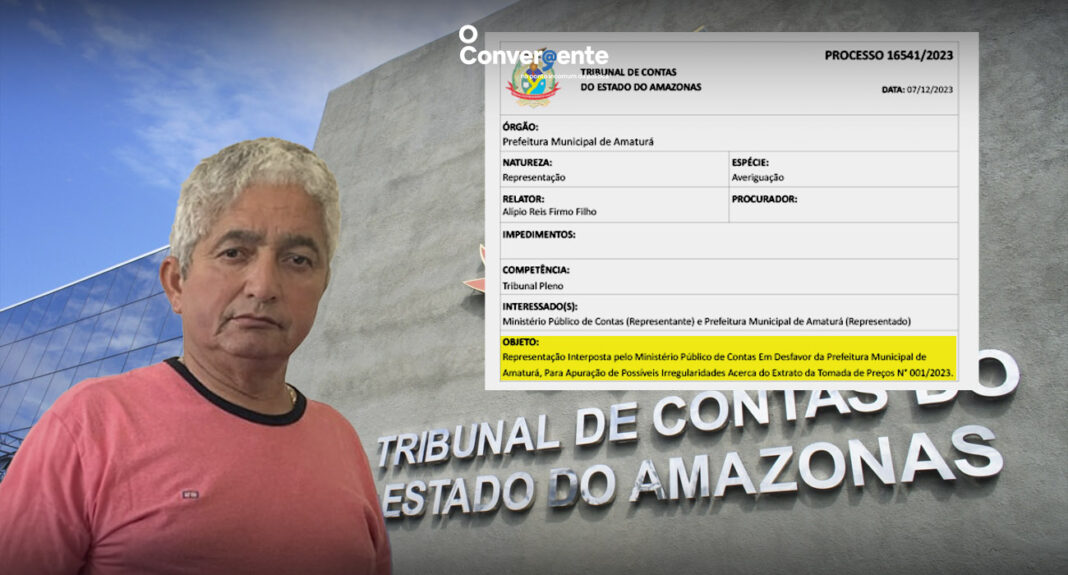 Prefeitura de Amaturá recebe representação do TCE-AM por possíveis irregularidades em licitação no município