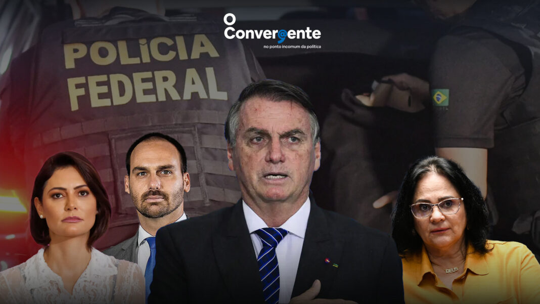 Eduardo Bolsonaro, Carlos Bolsonaro, Michelle Bolsonaro, Damares Alves, Operação