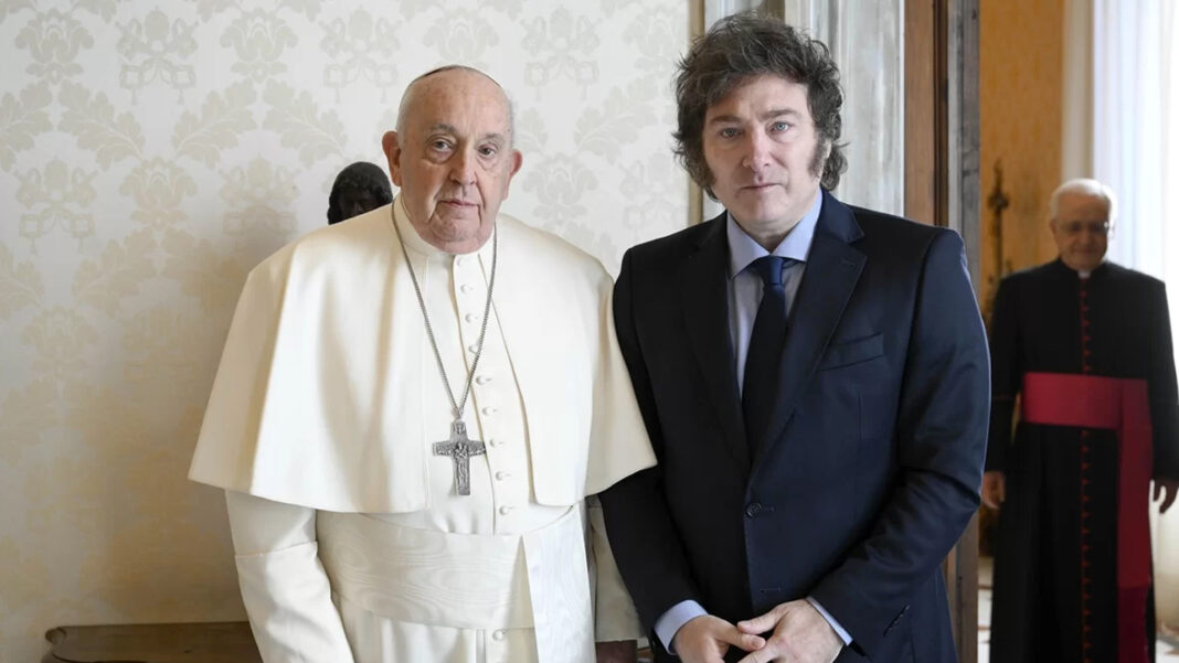 Javier Milei #Papa Francisco, Vaticano,