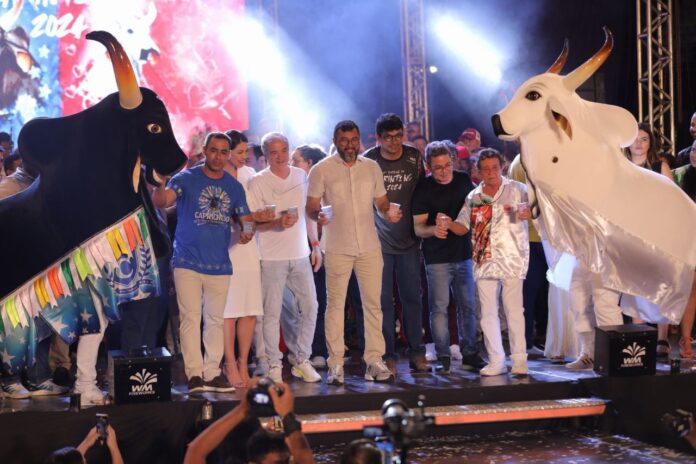 O governador Wilson Lima realizou, nesta sexta-feira (22), o lançamento do 57º Festival de Parintins no palco da disputa dos bois-bumbás Caprichoso e Garantido, o Centro Cultural Bumbódromo, e destacou o compromisso do Governo do Amazonas com o desenvolvimento socioeconômico e cultural da região.
