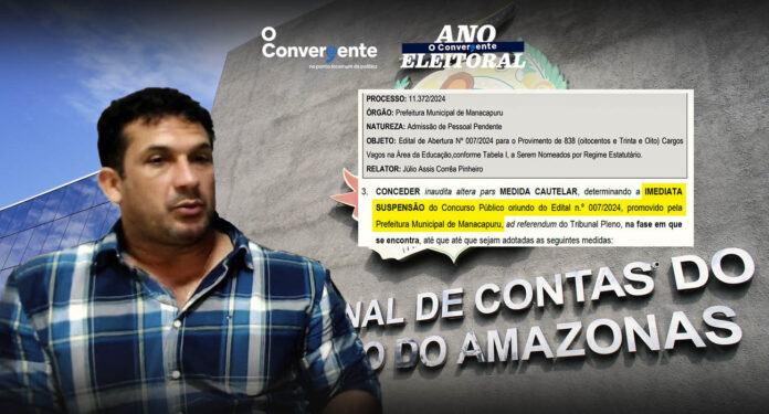 Concurso, Irregularidades, Manacapuru, TCEAM,