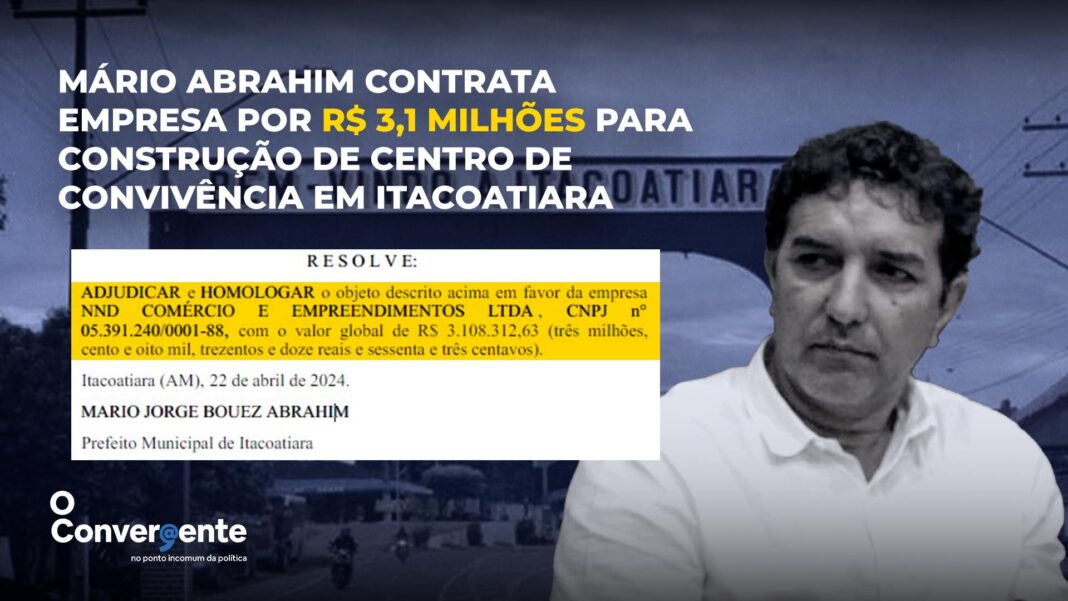 Mário Abrahim, Construção, Contrato, Itacoatiara,