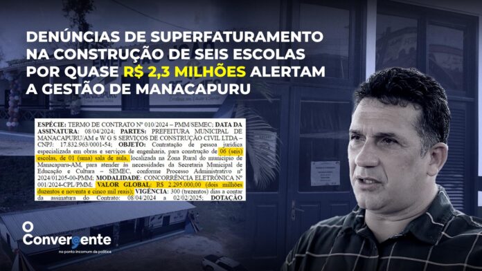 Escolas, Manacapuru, Superfaturamento, Prefeitura,