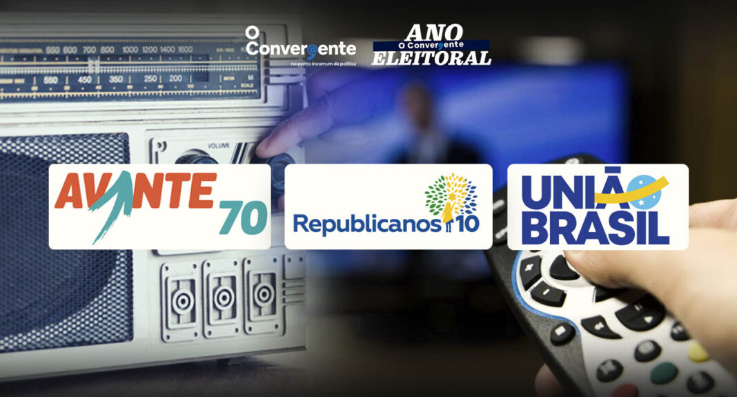 Na primeira semana de abril, os partidos Avante, Republicanos e União Brasil exibirão propagandas partidárias em rede nacional de rádio e televisão, conforme previsto no calendário de 2024. As inserções serão transmitidas na programação noturna das emissoras na terça-feira (2), na quinta-feira (4) e no sábado (6), sempre entre 19h30 e 22h30.