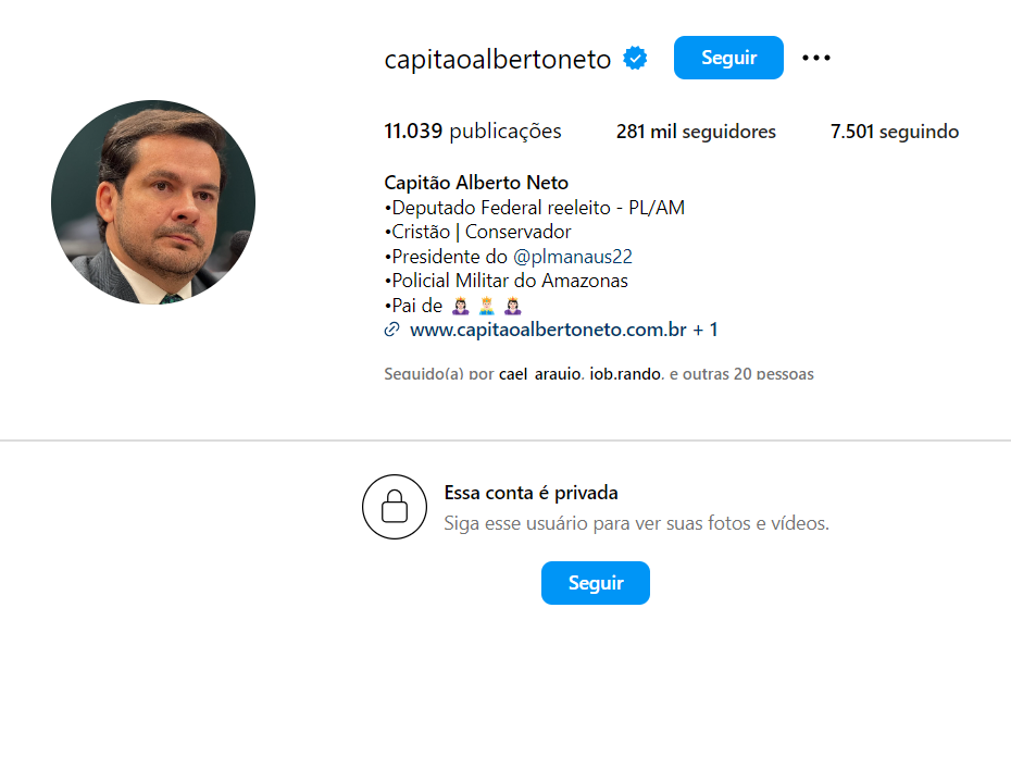 Alberto Neto, Instagram, Tentativa de Invasão, Hacker,