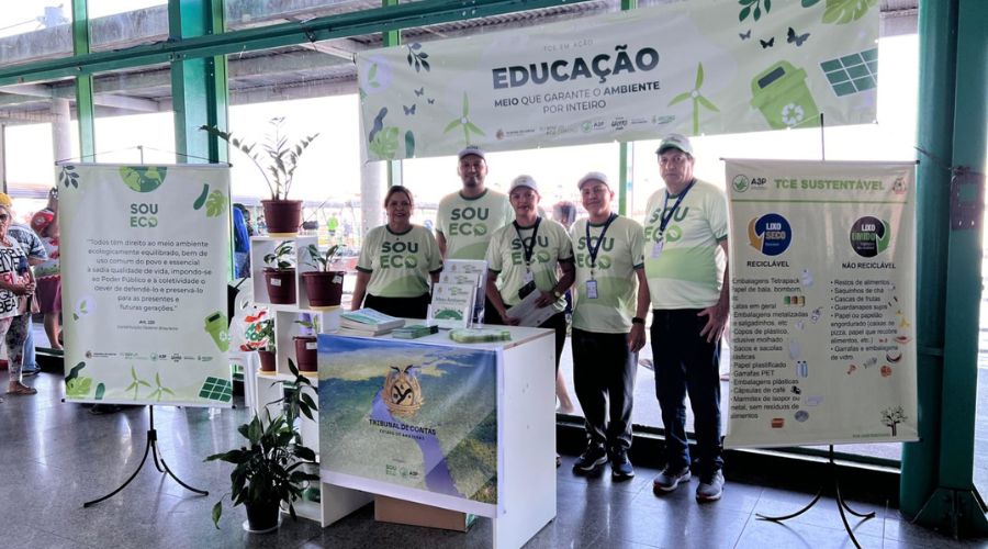TCE-AM, Portos, Manaus, Parintins, Conscientização Ambiental,