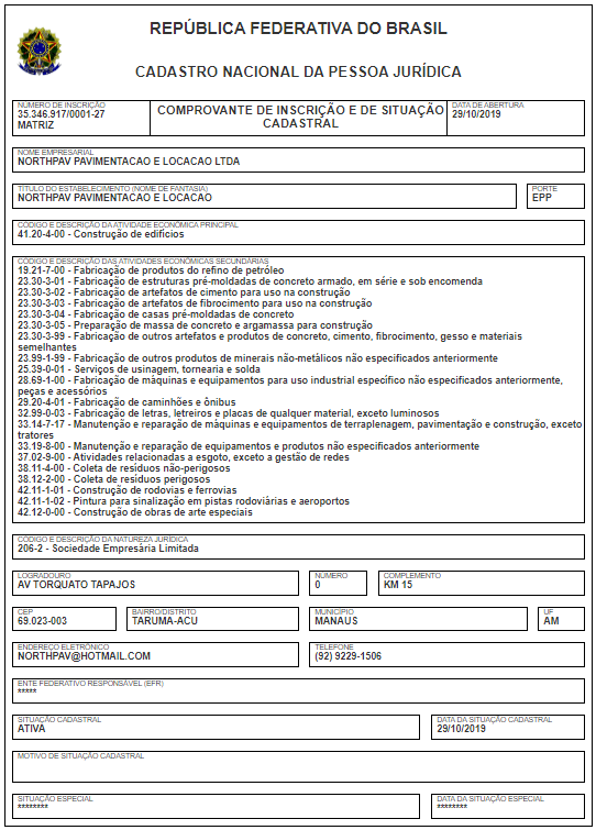 Serviços, Prefeito, Itacoatiara, Contrato, Pavimentação,