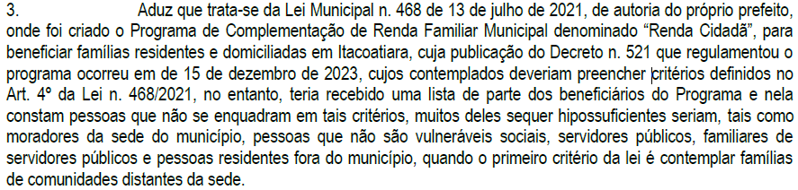 Mário Abrahim, TCE-AM, Programa Social, Irregularidades, Itacoatiara,