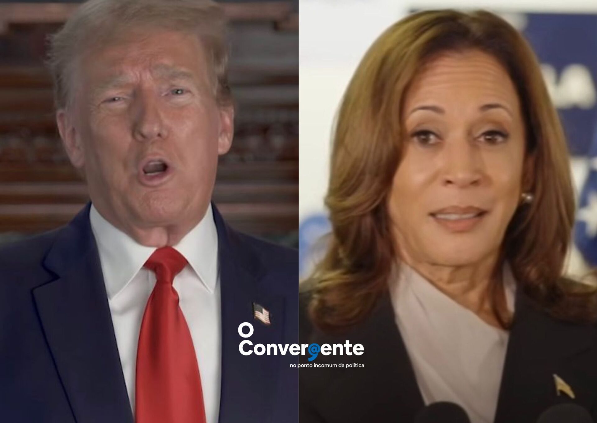 Trump x Kamala: Campanha de Trump acusa Kamala Harris de suposta ...